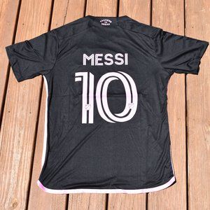 New Lionel Messi BLACK Inter Miami FC MLS Home Soccer Football Jersey Size 4XL